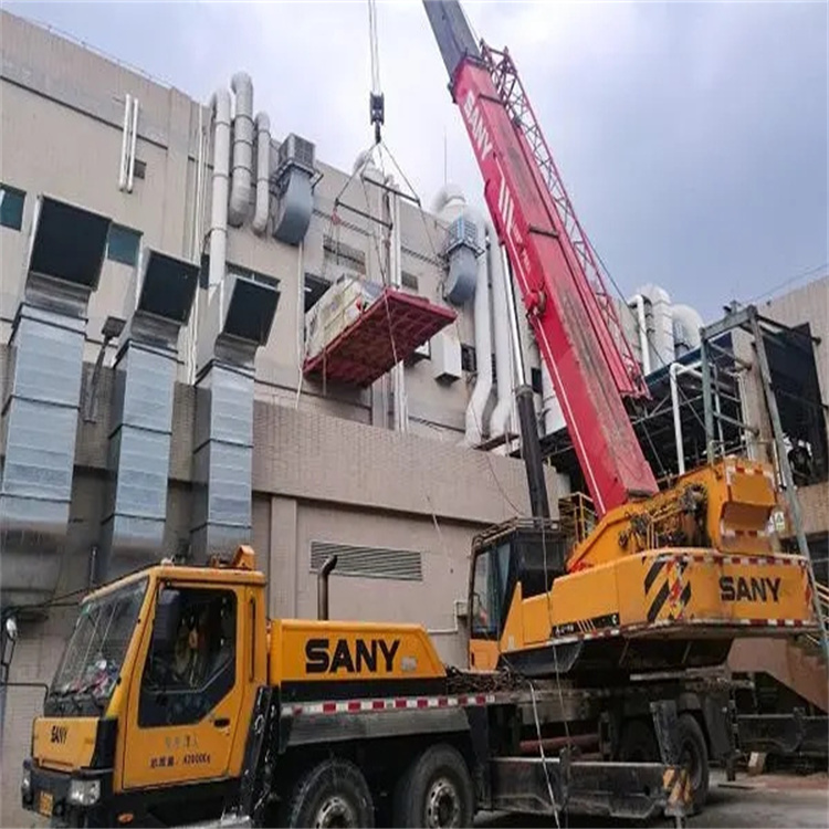 兰山租赁大型汽车吊，助力工程项目高效进行