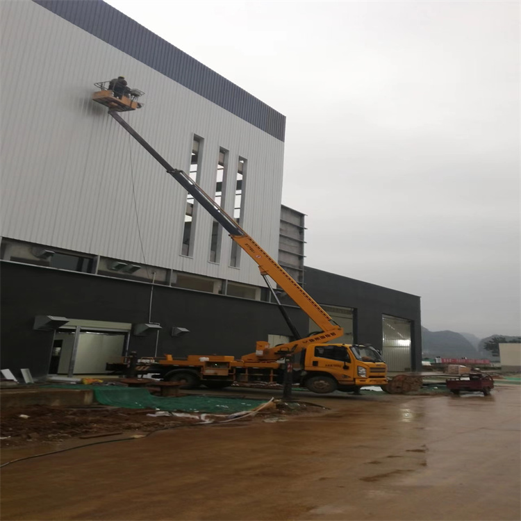 兰山高空直臂车租赁公司