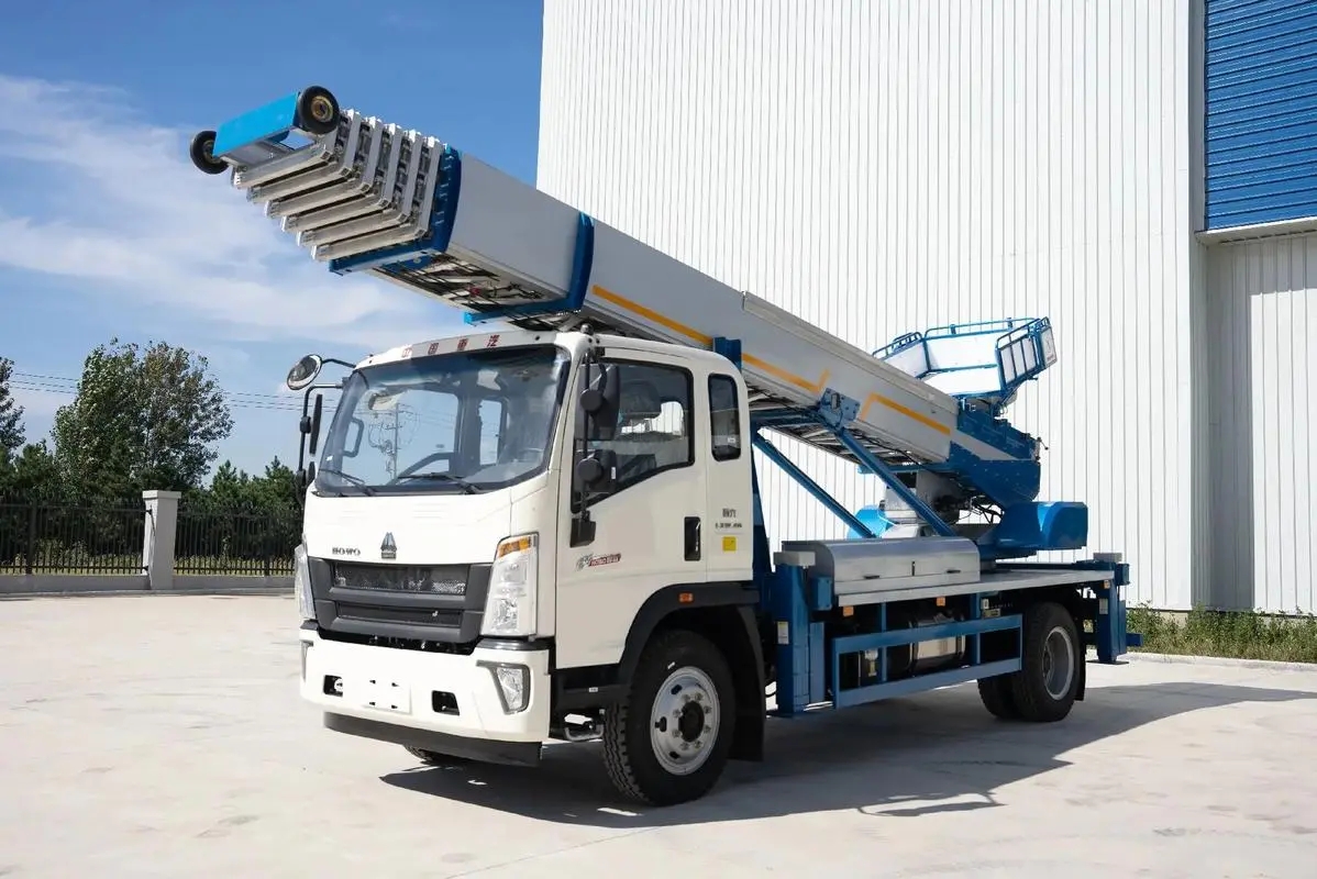 兰山专业的云梯车出租