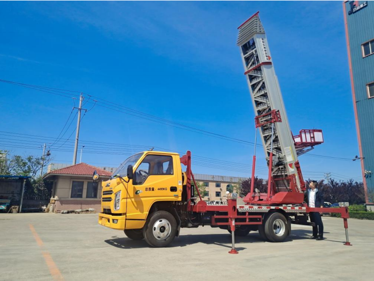 兰山常年租赁32米云梯车